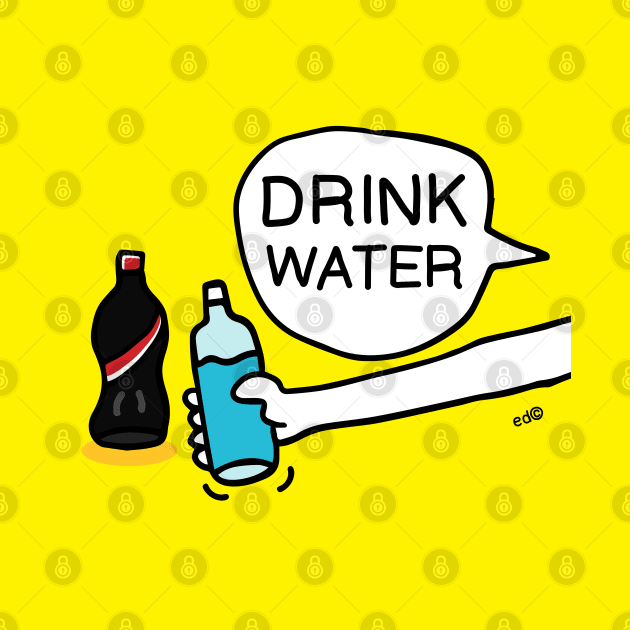 Drink Water by Happy Sketchy