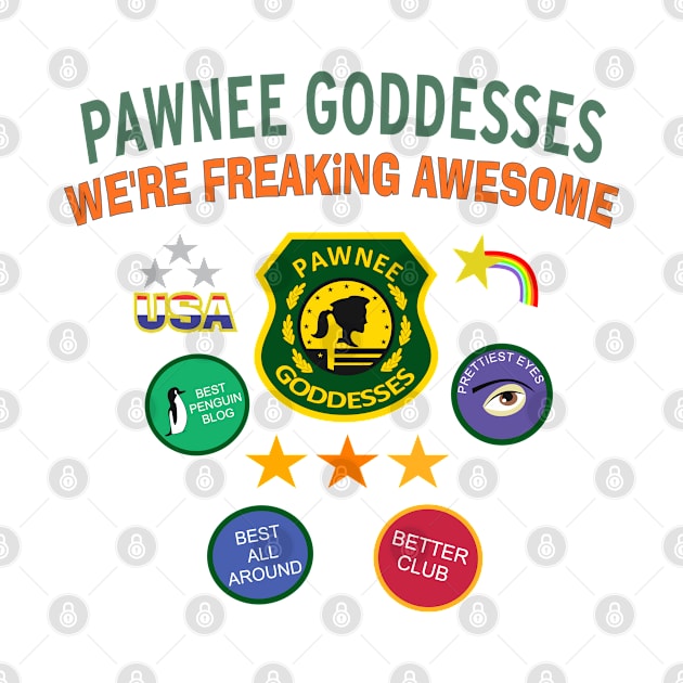 Pawnee goddesses by Brunaesmanhott0