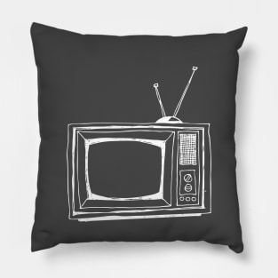 New Wave Television Sitcom Laugh Track Pillow