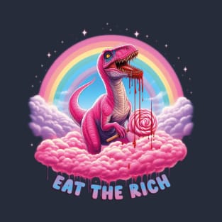 Eat the Rich Raptor T-Shirt