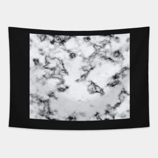 White clouds marble Tapestry