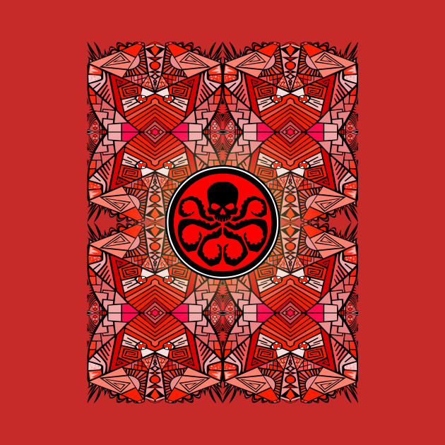 Hail Hydra Fan Pattern by ShawnBallardDesigns