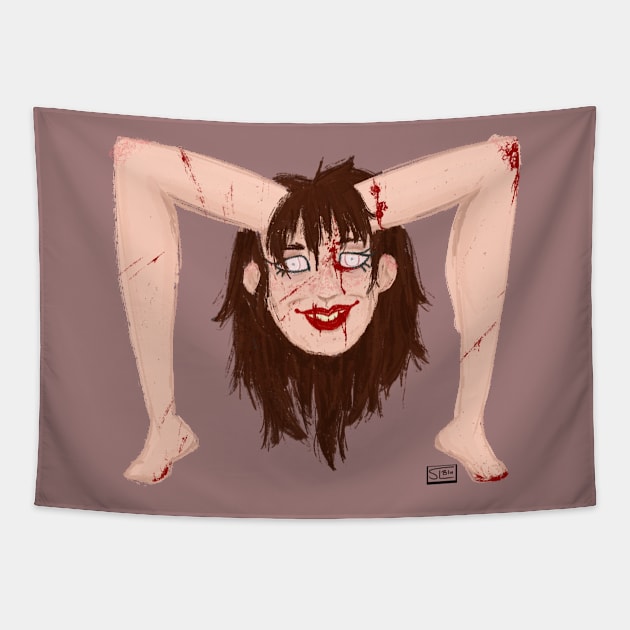 Bloody Lola Tapestry by SL blu