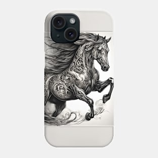 Beautiful Horse Decor Artwork Phone Case