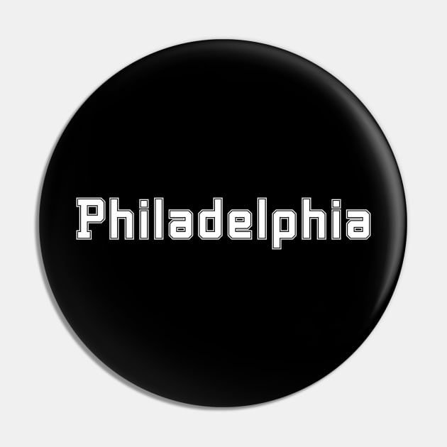 Philadelphia Pin by bestStickers