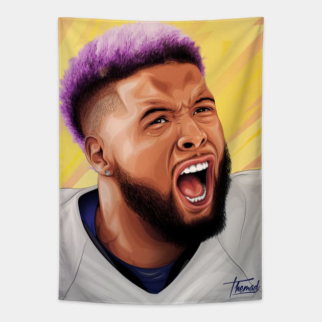 ODELL BECKHAM JR. / CHAMPIONS Tapestry by Jey13