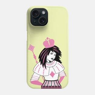 Queen of Diamonds Phone Case