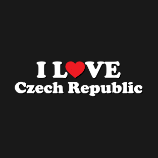 I Love Czech Republic T-Shirt