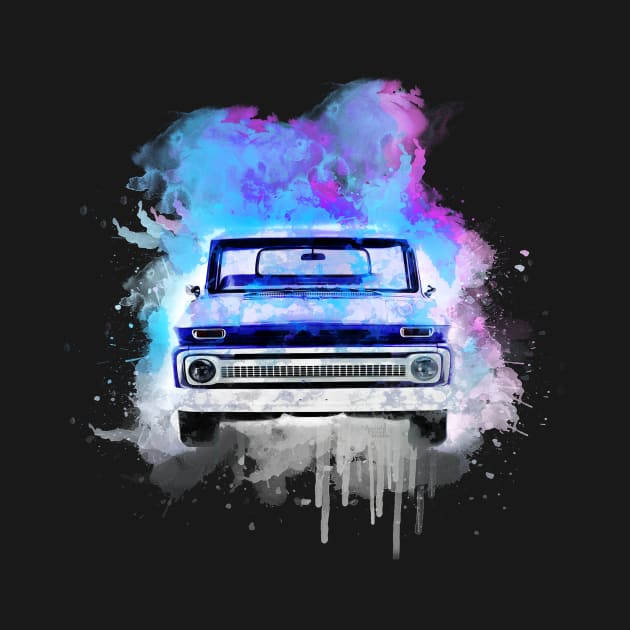 Chevy C-10 paint bomb by AaaahEeeekStudio