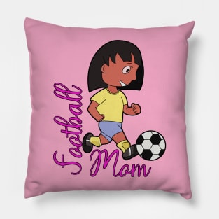 Football Mom Pillow