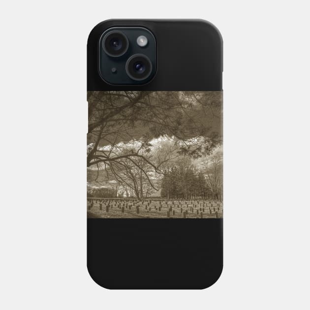 Connecticut Valley Hospital Cemetery Phone Case by Rob Johnson Photography