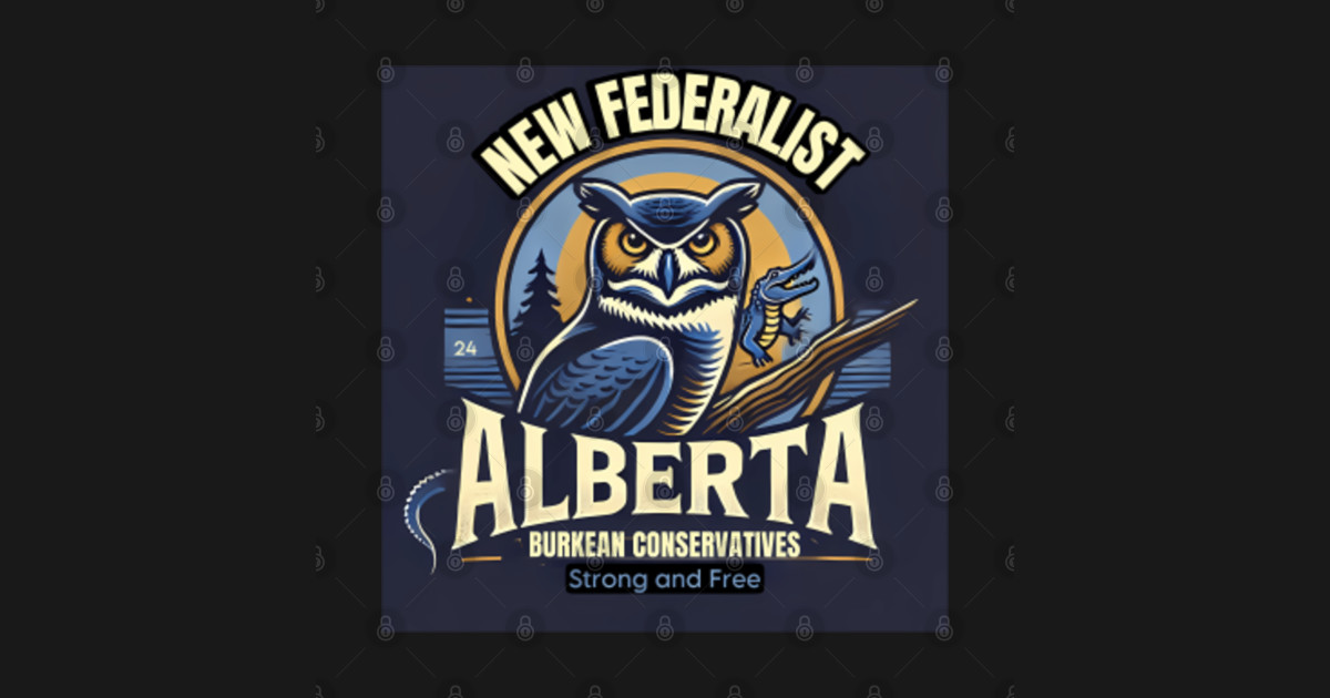 Alberta New Federalist - Alberta Political Statement - T-Shirt | TeePublic