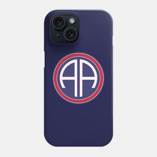 82nd Airborne All American Circle Phone Case