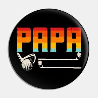 Papa Golf T Shirt For Women Men Pin