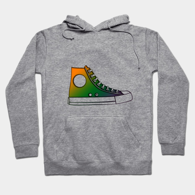 sweater converse shoes