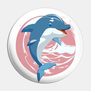 Cute Dolphins Pin