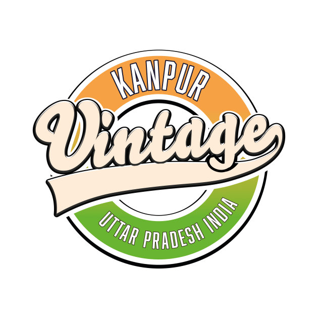 Kanpur vintage style logo by nickemporium1