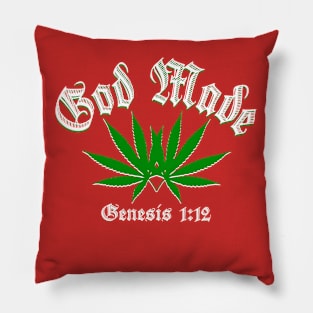 (God Made) Marijuana Pillow