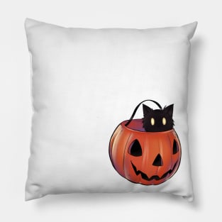 Pumpkin cat Pillow