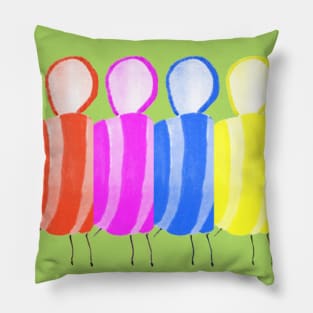 Pop Art Bees Pillow