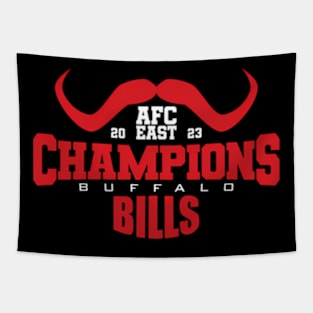 Buffalo 2023 Afc East Champions Tapestry