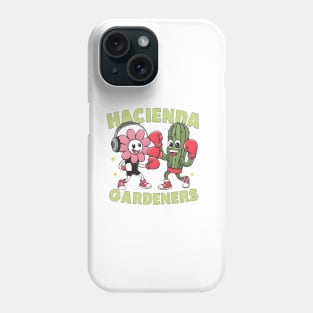 Flower and Cactus Boxing Match Phone Case