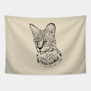 Serval Tapestry