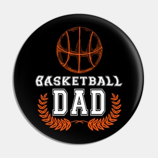 Basketball Dad Pin