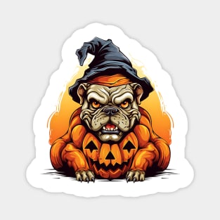 Halloween Bulldog #5 Magnet