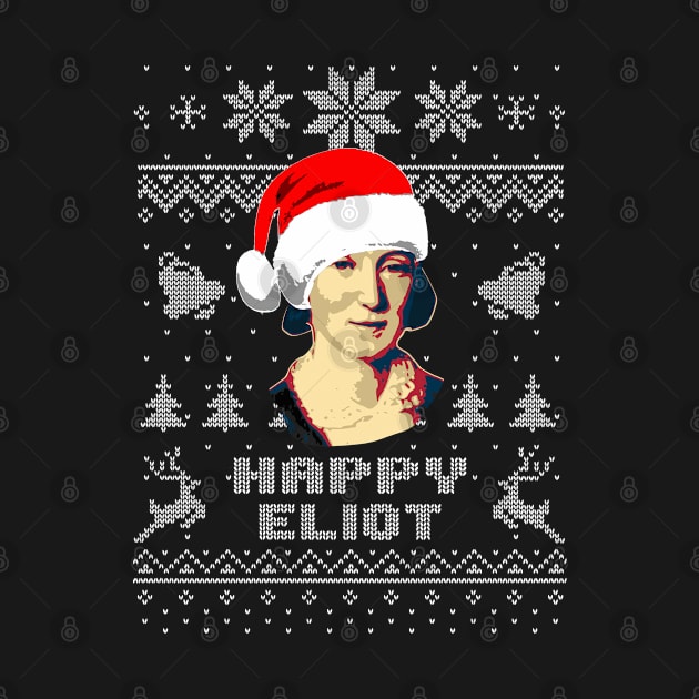 George Eliot Happy Eliot by Nerd_art