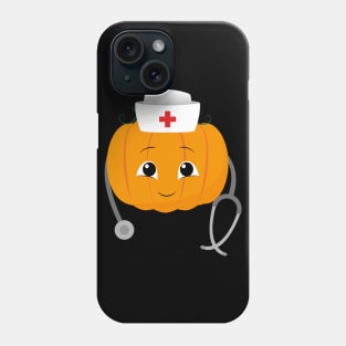 Pumpkin Nurse Costume Funny Halloween Phone Case