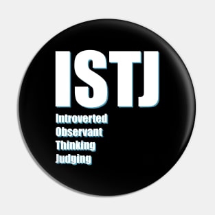 ISTJ The Logistician MBTI types 9B Myers Briggs personality Pin