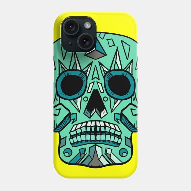 Candy skull 4 Phone Case by fakeface