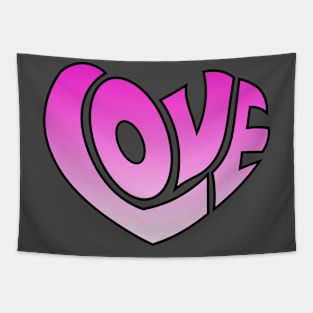 Valentine's Love Heart Tapestry