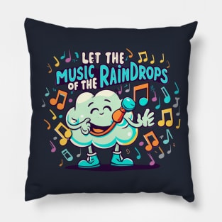 cloud music Pillow