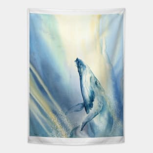 Blue Whale Tapestry