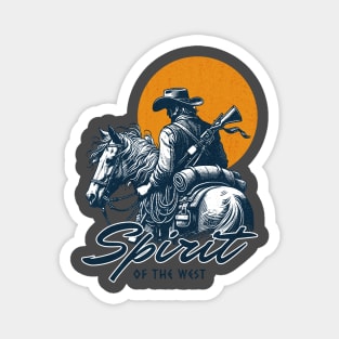 Cow boy Magnet