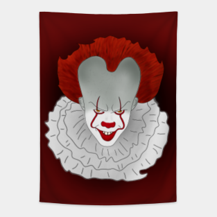 Pennywise The Dancing Clown Tapestries Teepublic - it 2017 pennywise the dancing clown roblox