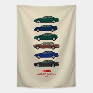 Ronin movie car collection Tapestry