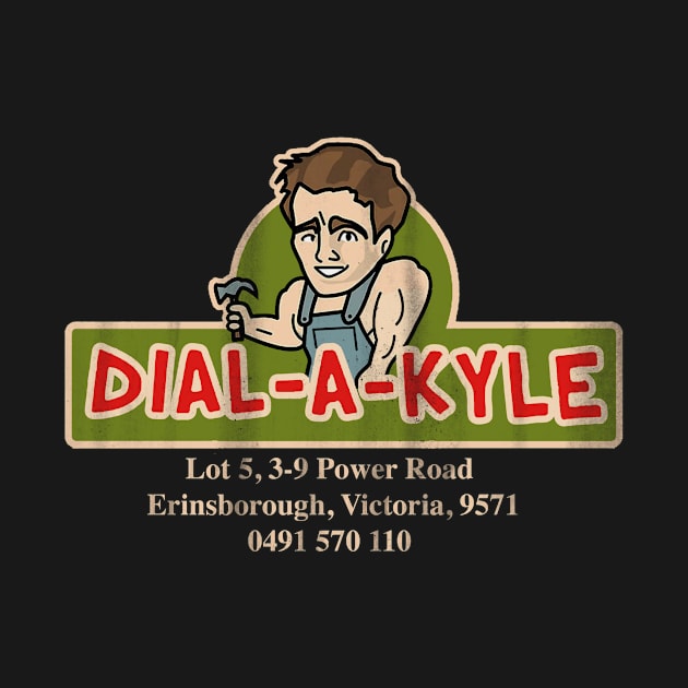 Neighbours "Dial-A-Kyle" Distressed by HDC Designs