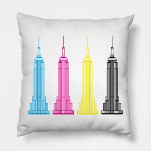 Empire State Building Pillow