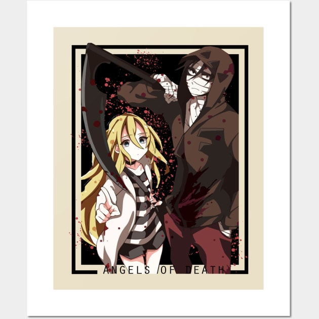 Angels of Death anime logo Poster