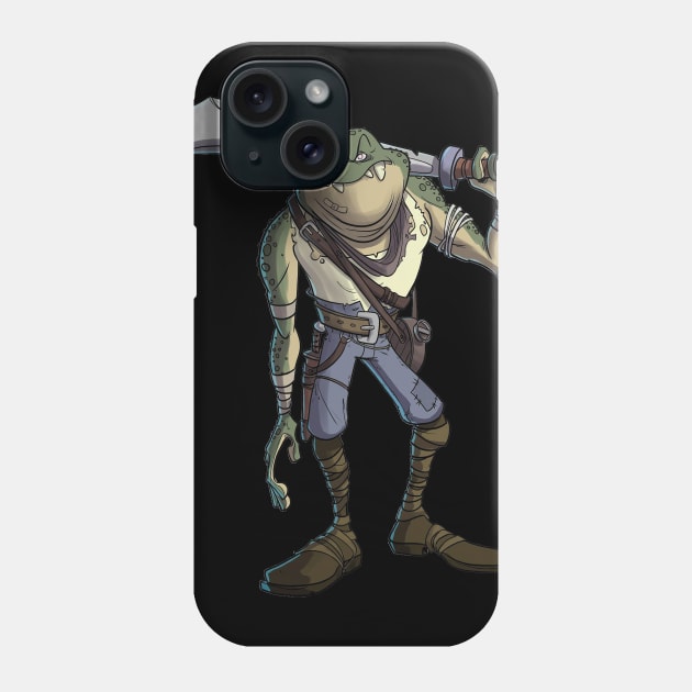 Toad Warrior Phone Case by Richtoon