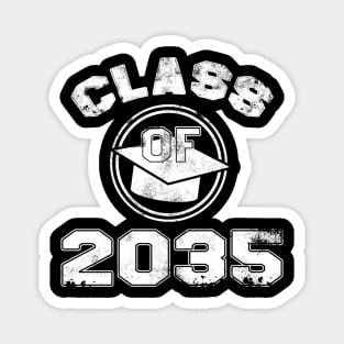 class of 2035 grunge texture Magnet
