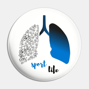 sport life Pin