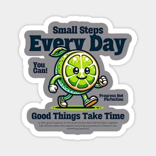 Small Steps Every Day Magnet