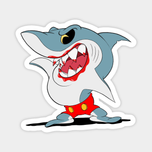 Jaws Shark (transparent) Magnet