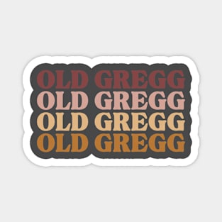 Old Gregg Magnet