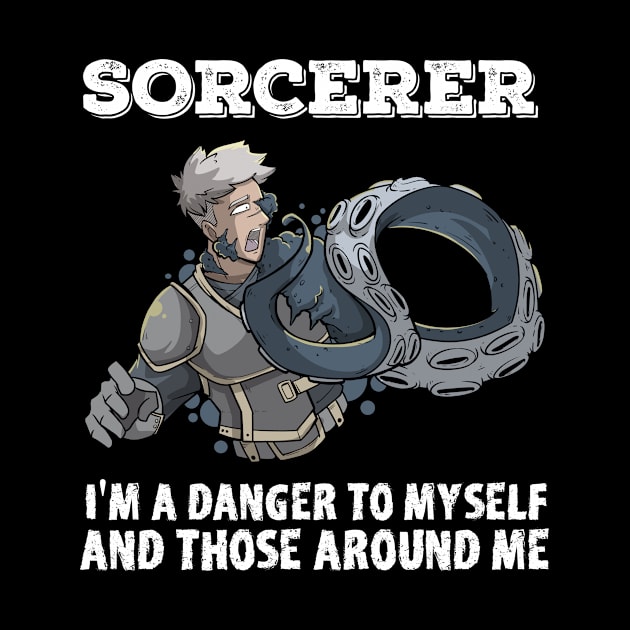 Wizard Mage RPG PnP Roleplaying Dungeon Sorcerer Meme Gift by TellingTales