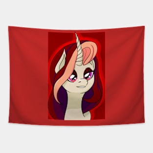 Scarlet Unicorn Tapestry